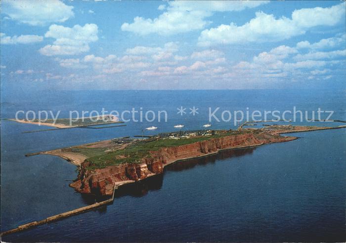 HELGOLAND Insel Schleswig-Holstein Fliegeraufnahme