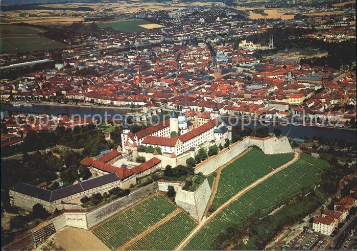 WueRZBURG Bayern Fliegeraufnahme