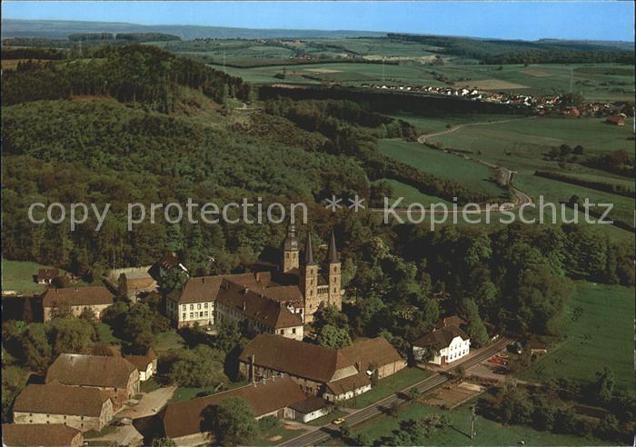 Marienmuenster Abteikirche Fliegeraufnahme