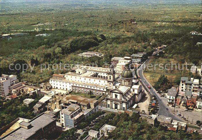 Napoli Neapel Fliegeraufnahme Madonna dell Arco