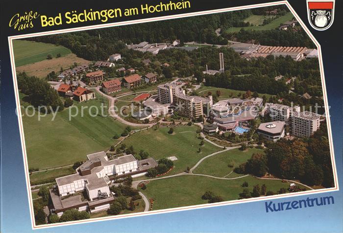 Bad Saeckingen Fliegeraufnahme Thermal-Mineral-Heilbad