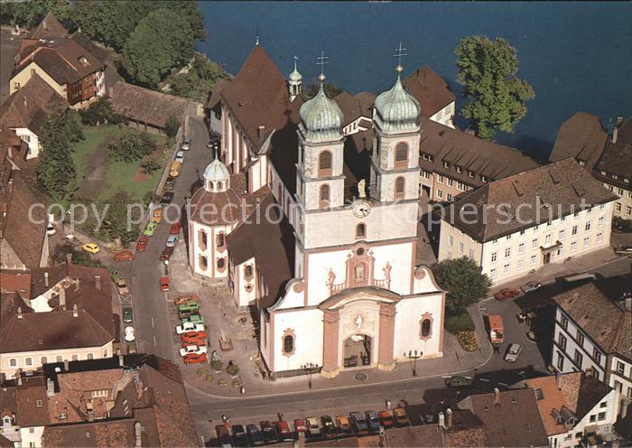 Bad Saeckingen Fliegeraufnahme St.-Fridolins-Muenster