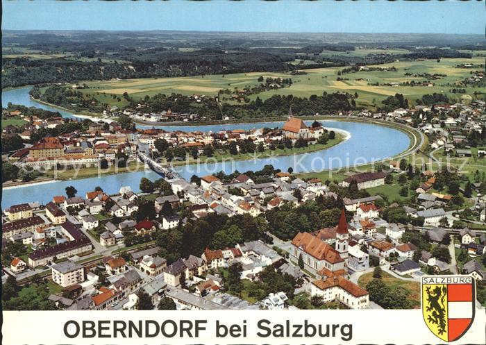 Oberndorf Salzburg Fliegeraufnahme