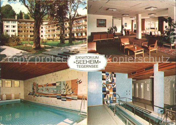 Tegernsee Bayern Sanatorium Seeheim