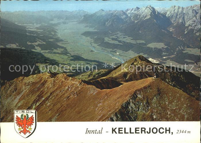 Kellerjoch Fliegeraufnahme Bergkapelle Kellerjochspitze