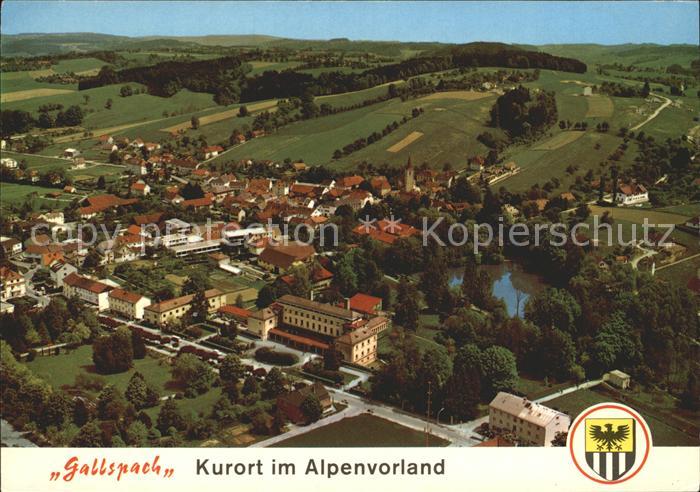 Gallspach Fliegeraufnahme Kurpark Wasserschloss