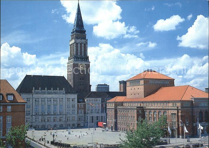 KIEL  CITY Rathaus Opernhaus