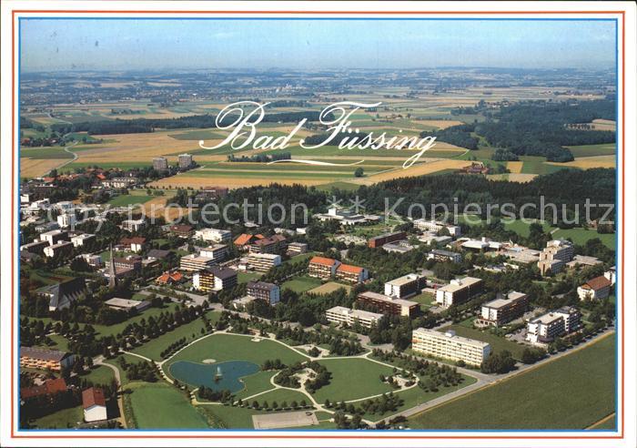 Bad Fuessing Fliegeraufnahme Thermal-Heilquellen