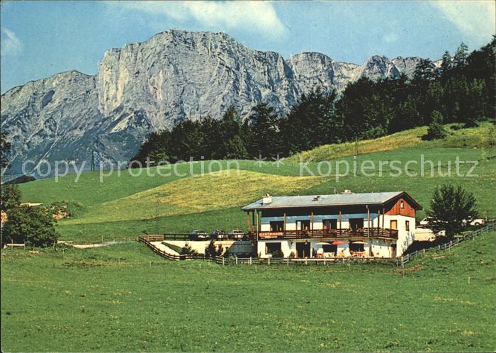 Oberau Berchtesgaden Gaestehaus Waldmoos