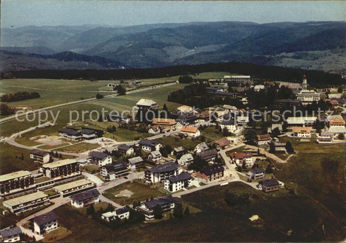 Hoechenschwand Schwarzwald BW Fliegeraufnahme