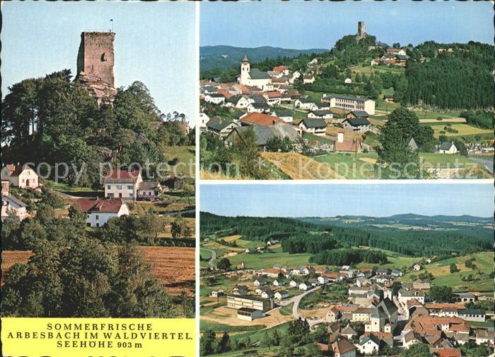 Arbesbach Niederoesterreich Burgruine