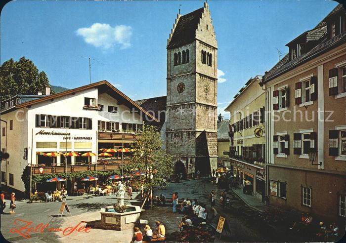 Zell See Stadtplatz Pfarrkirche