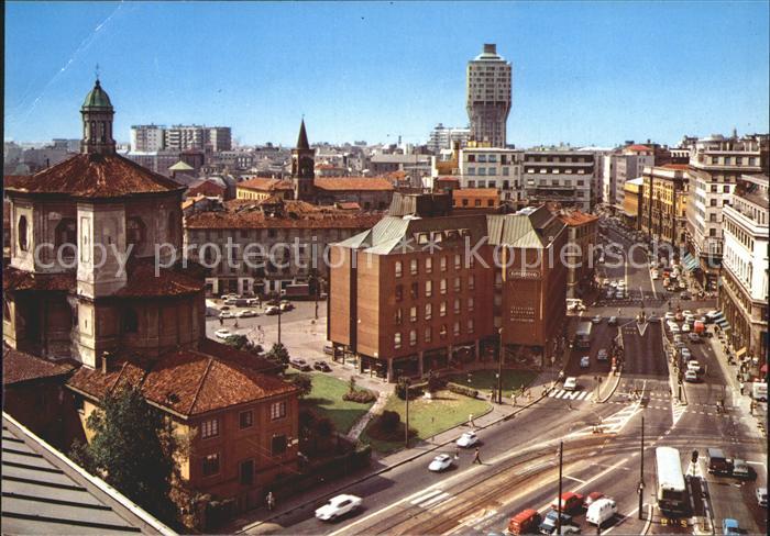 Milano Verziere S. Stefano Square Larga Street