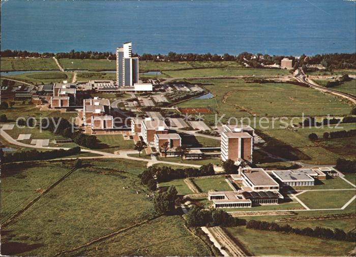 Schoenberger Strand Fliegeraufnahme Ferienzentrum Holm