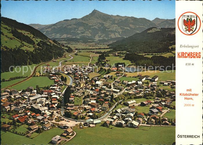 Kirchberg Tirol Kitzbueheler Horn Fliegeraufnahme