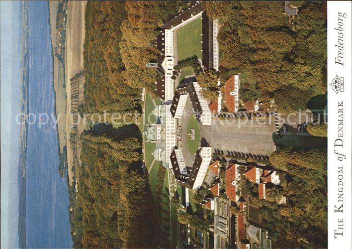 Fredensborg Schloss Fliegeraufnahme