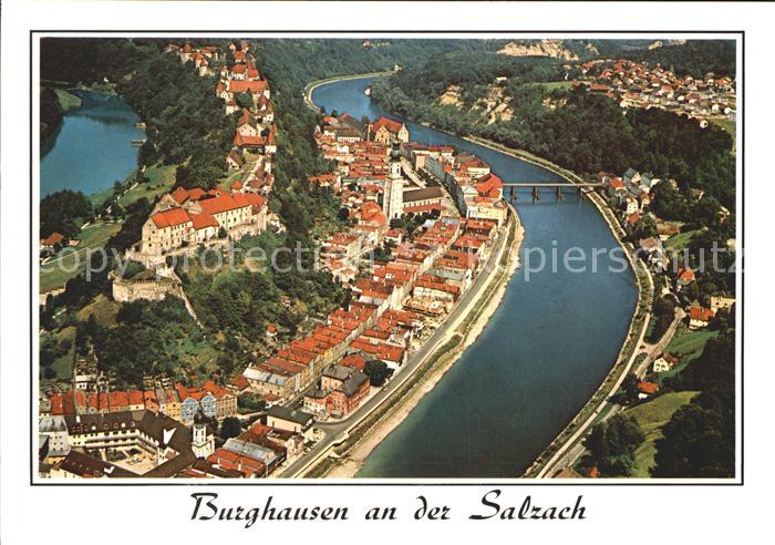 Burghausen Salzach Fliegeraufnahme