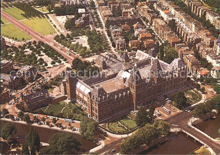 Amsterdam Niederlande Fliegeraufnahme Rijksmuseum