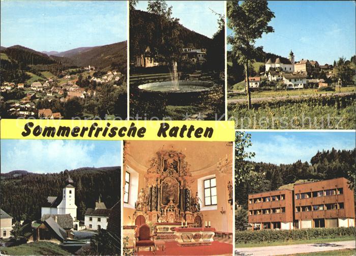 Ratten Kirche Inneres Gebaeude Brunnen