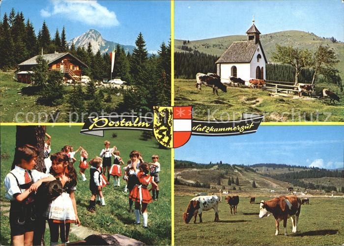 Strobl Postalm Kinder Kuehe Kirche