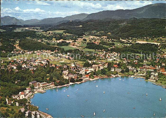 Velden Woerthersee Bobratisch Gerlitzen Fliegeraufnahme