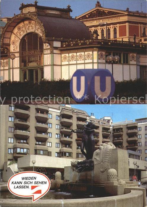 Wien Karlsplatz Mozartplatz