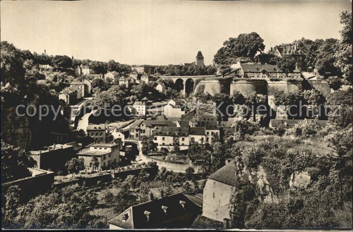 LUXEMBOURG  Luxemburg Faubourg du Grund