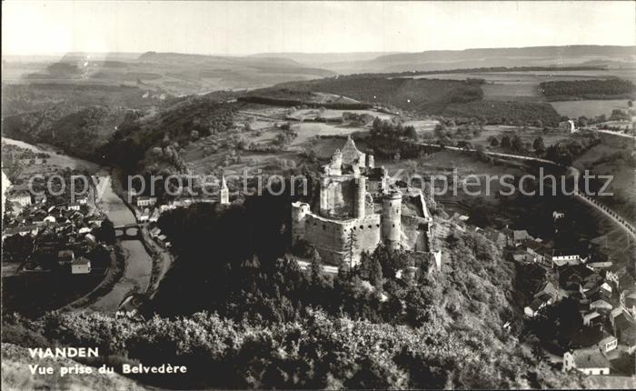 Vianden Vue prise du Belvèdere