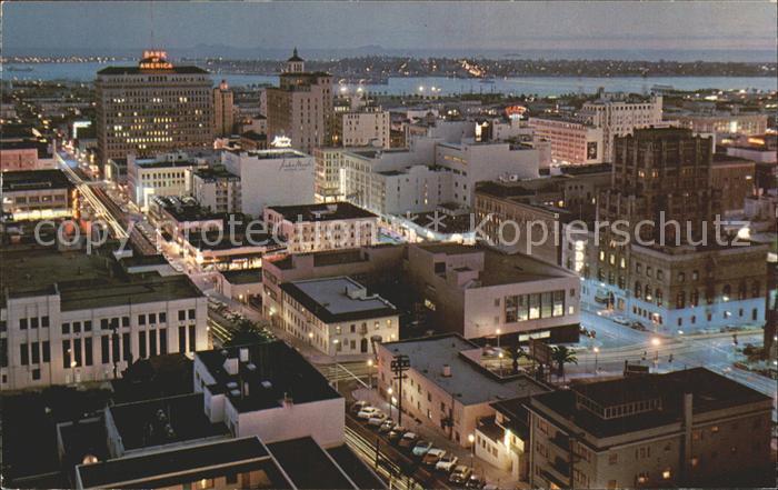 San Diego California At night