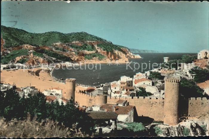 Tossa de Mar Strand und Burg