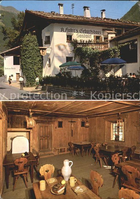 St Leonhard Defereggen A.Hofers Geburtshaus