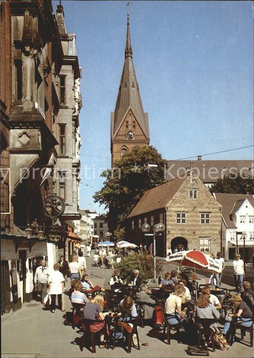 Flensburg Grosse Strasse Kirche Sankt Marien