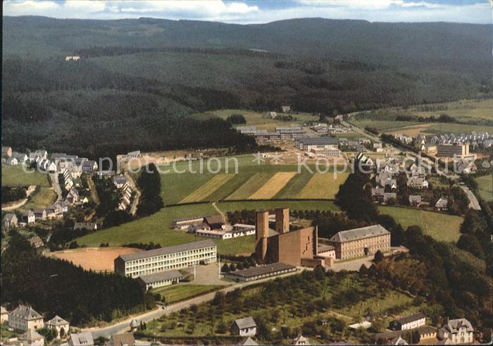 Meschede Fliegeraufnahme Benediktinerabtei Koenigsmuenster