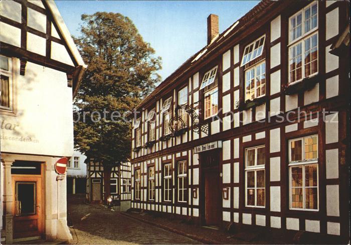 Tecklenburg Steinfurt NRW Fachwerkhaeuser