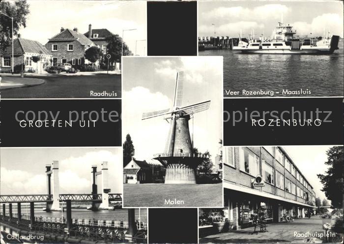 Rozenburg Raadhuis Raadhuisplein Veer Rozenburg- Maassluis