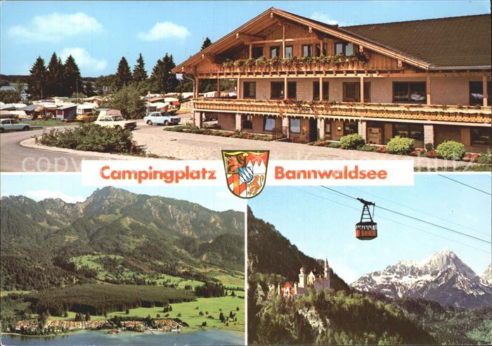Schwangau Campingplatz Bannwaldsee Gondelbahn