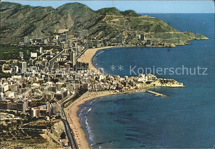 Benidorm Fliegeraufnahme