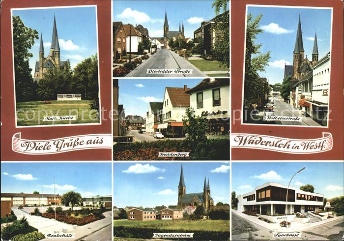 Wadersloh Katholische Kirche Realschule Sparkasse