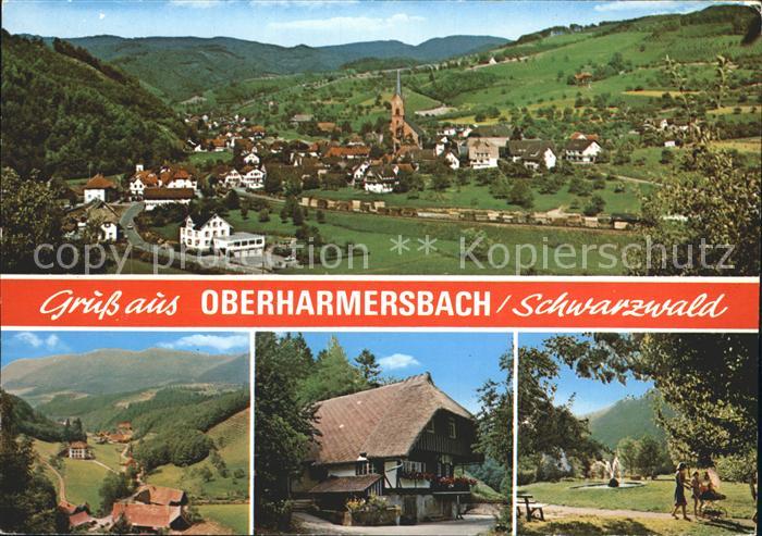 Oberharmersbach Dorfansicht