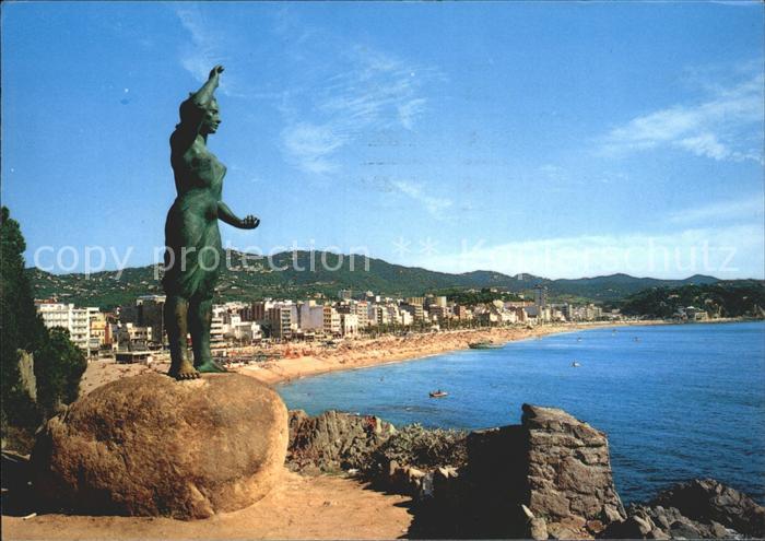 Lloret de Mar Strand Denkmal