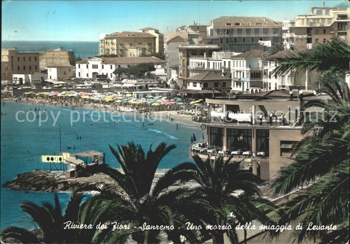 Sanremo Morgen Strand