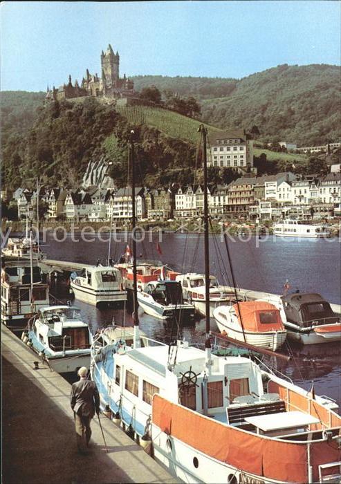 Cochem Mosel Bootshafen Burg