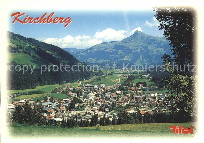 Kirchberg Tirol Kitzbueheler Horn Stadtansicht