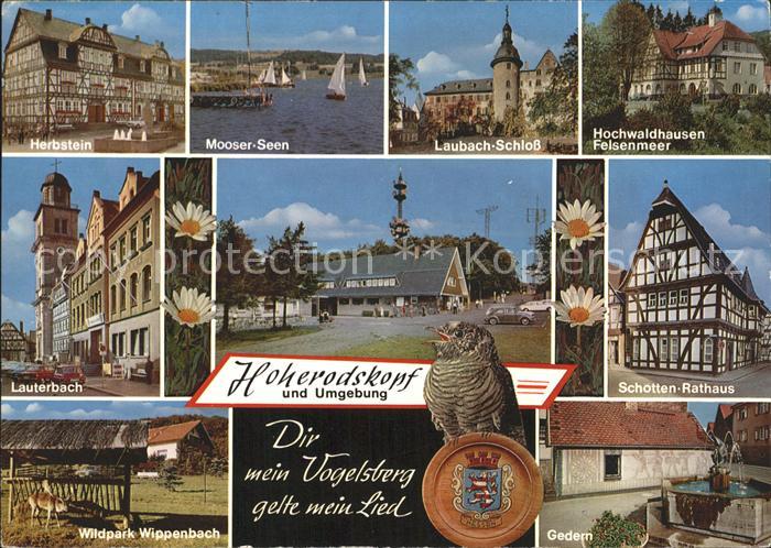 Hoherodskopf Mooser- Seen Herbstein Lauterbach Gedern