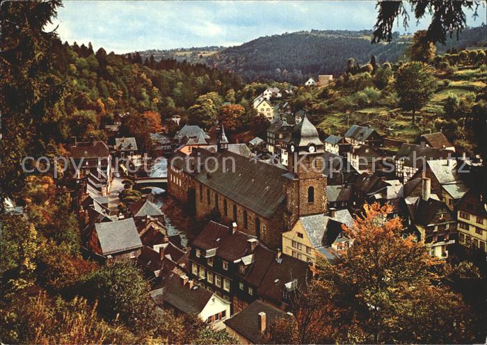 Monschau Montjoie NRW Aukirche