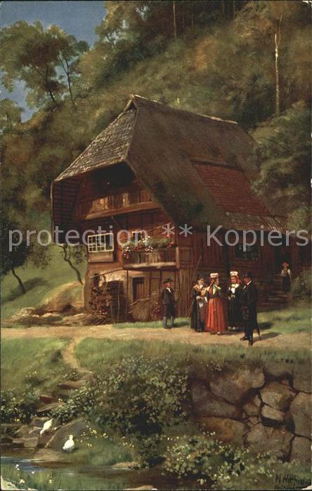 Hoffmann Heinrich Schapbachtal Schwarzwaldhaus