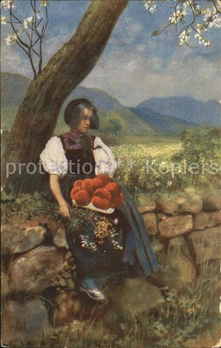 Hoffmann Heinrich Frühling im Schwarzwald Junge Gutacheri