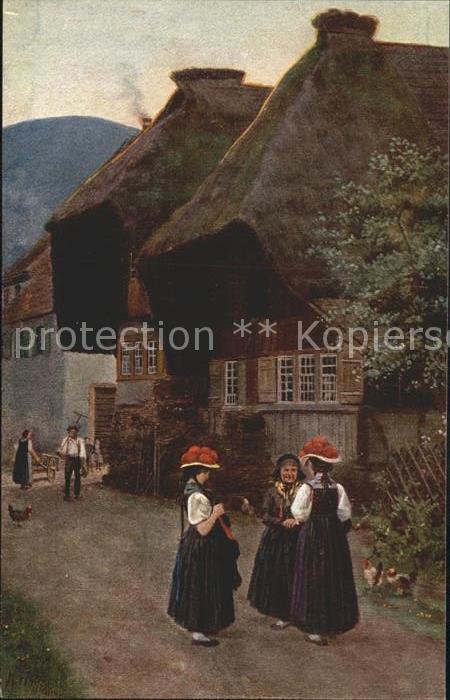 Hoffmann Heinrich Dorfstrasse im Schwarzwald