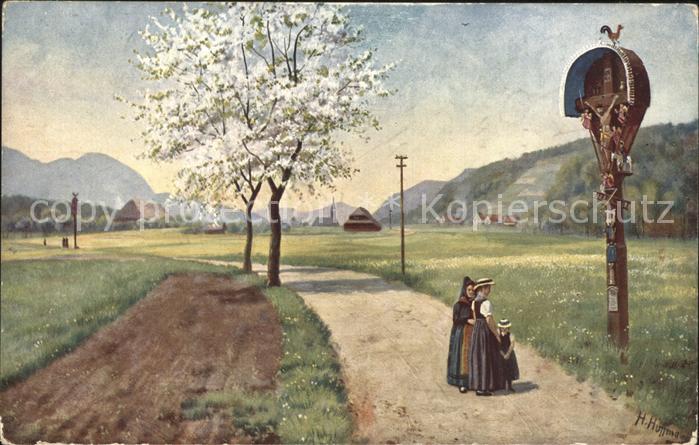 Hoffmann Heinrich Sonntag Morgen im fruehling Elzach Schwarzwald
