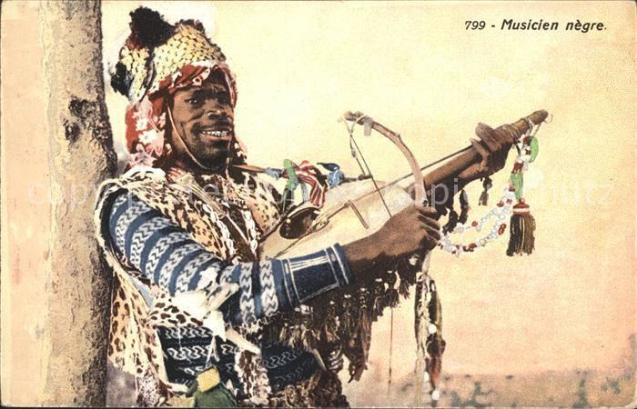 Typen Musicien negre